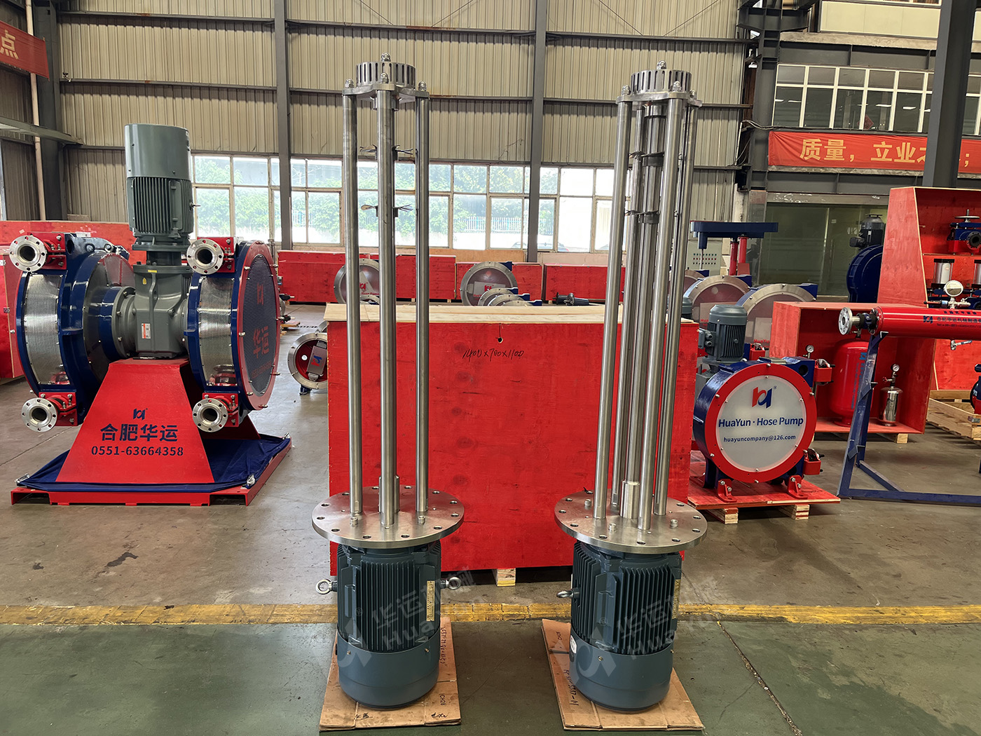 华运机械乳化机制造完工待出货，赋能客户生产升级